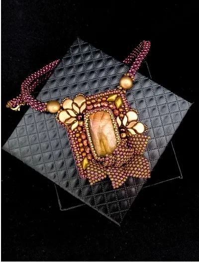 kézzel készült gyöngyös ékszer őszre, édesvízi gyöngy fülbevaló, JG ékszerek