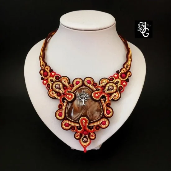 sujtás nyaklánc őszre